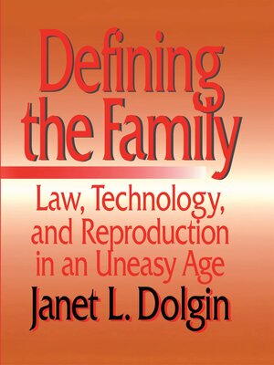 cover image of Defining the Family